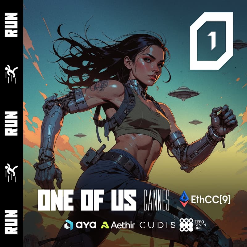 Cover Image for ONE OF US Run & Coffee // Aya, 071Labs, Cudis & Aethir