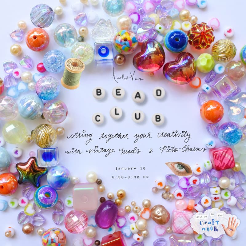 Cover Image for Bead Club: Stringing Together Your Creativity Workshop