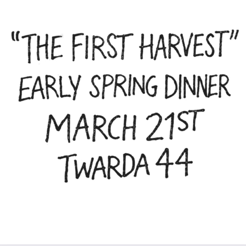 Cover Image for Warsaw Supper Club: The First Harvest - Four Courses and Wine