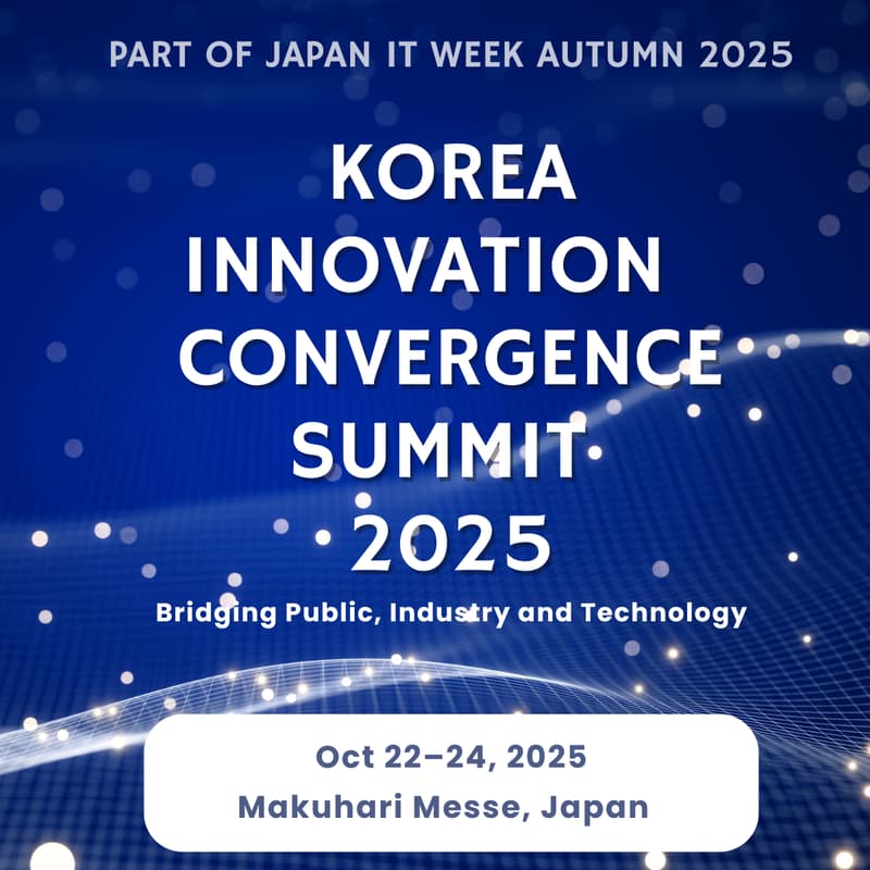 Cover Image for Korea SaaS Innovation Showcase at Japan IT Week - October 22–24, 2025