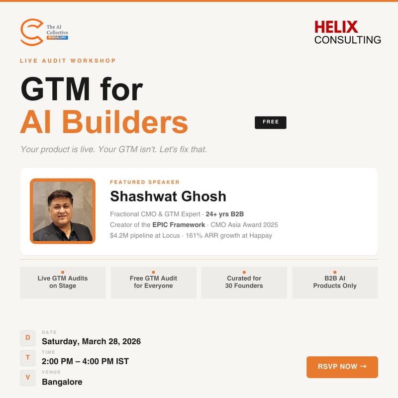 Cover Image for GTM for AI Builders (w/ The AI Collective)