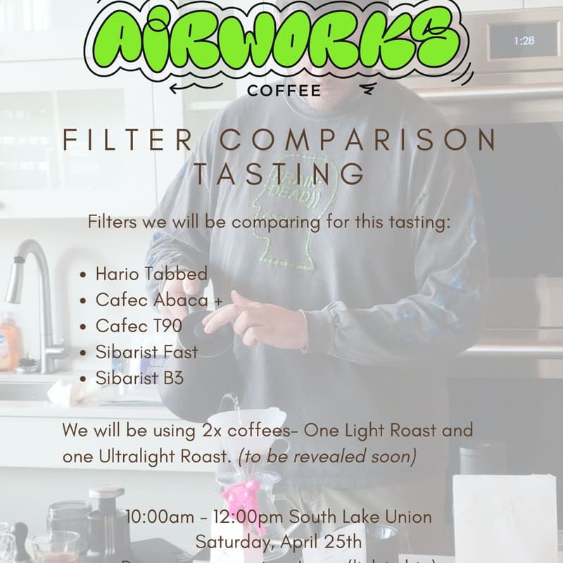 Cover Image for Filter Comparison Tasting