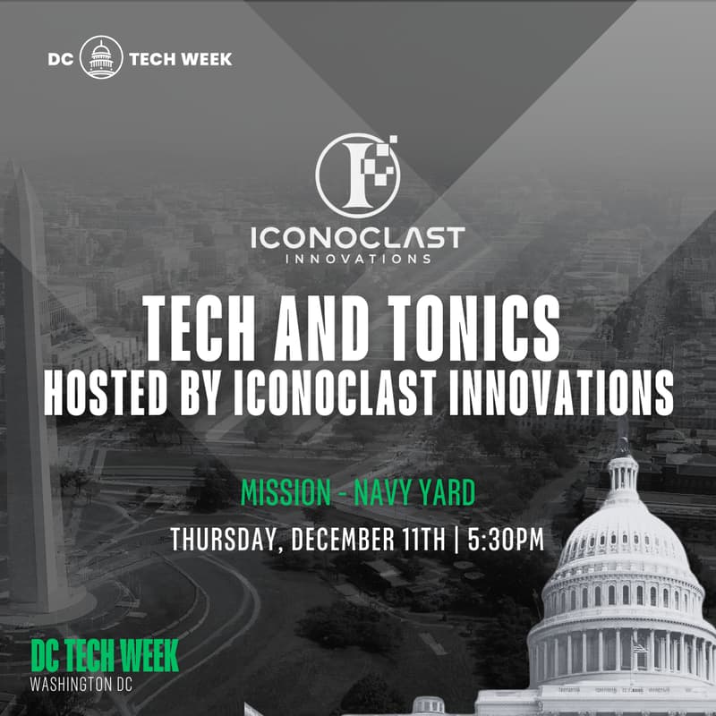 Cover Image for Tech and Tonics Hosted by Iconoclast Innovations