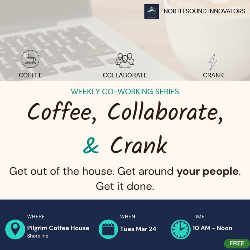 Cover Image for Coffee, Collaborate, & Crank