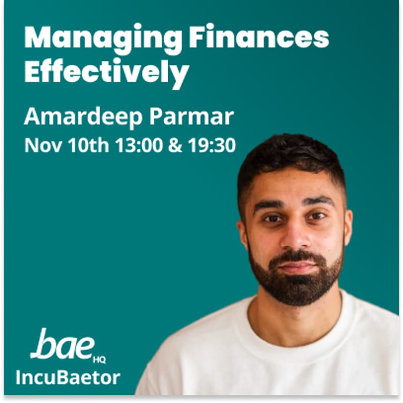 Cover Image for Managing Finances Effectively Workshop (Lunch)