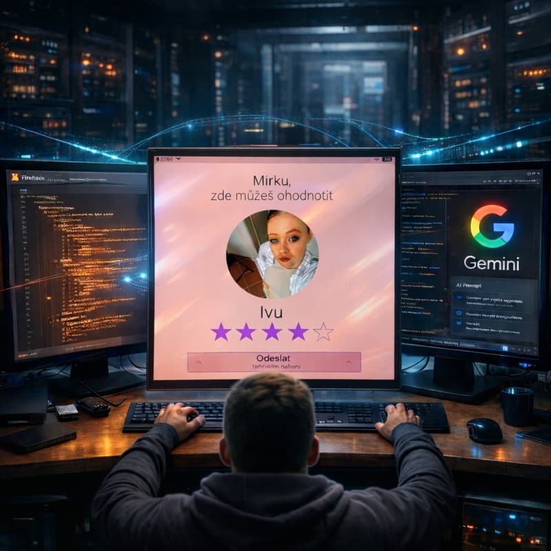 Cover Image for Black Mirror v praxi: Dystopická sociální síť s Firebase a Gemini