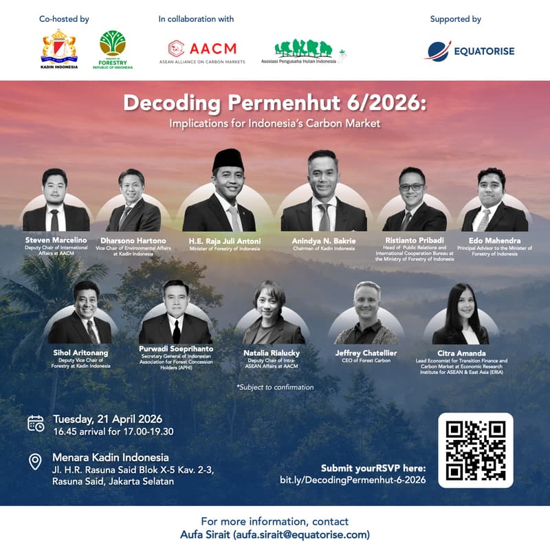 Cover Image for Decoding Permenhut 6/2026: Implications for Indonesia’s Carbon Market