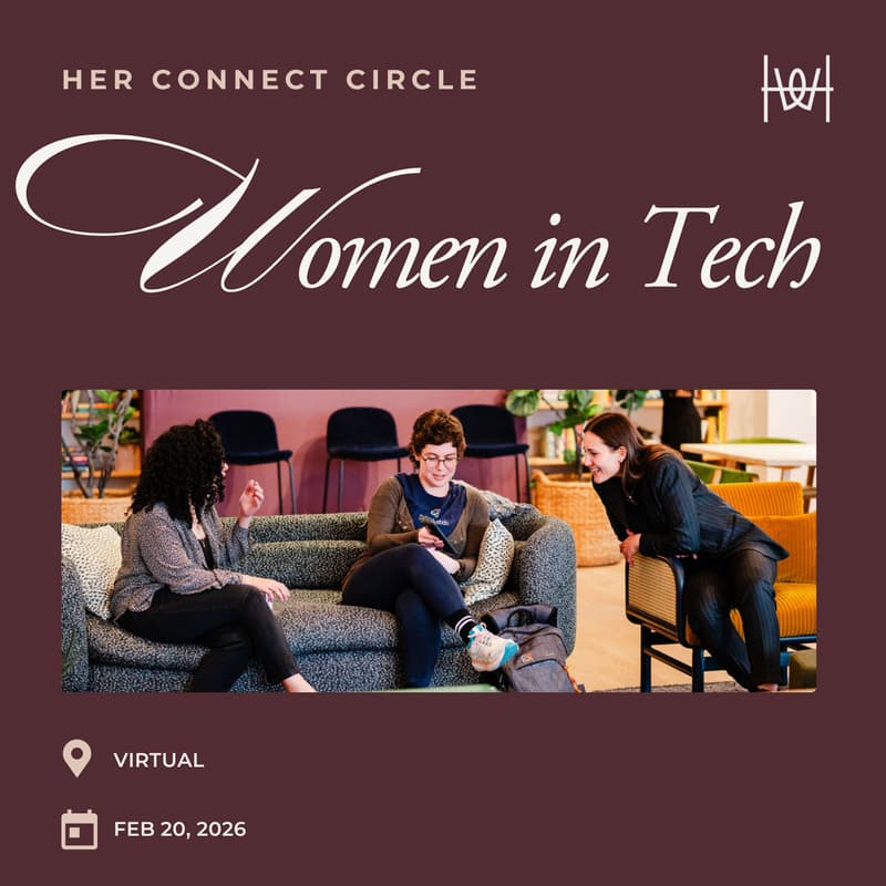Cover Image for Virtual Session for Women in Tech *members only