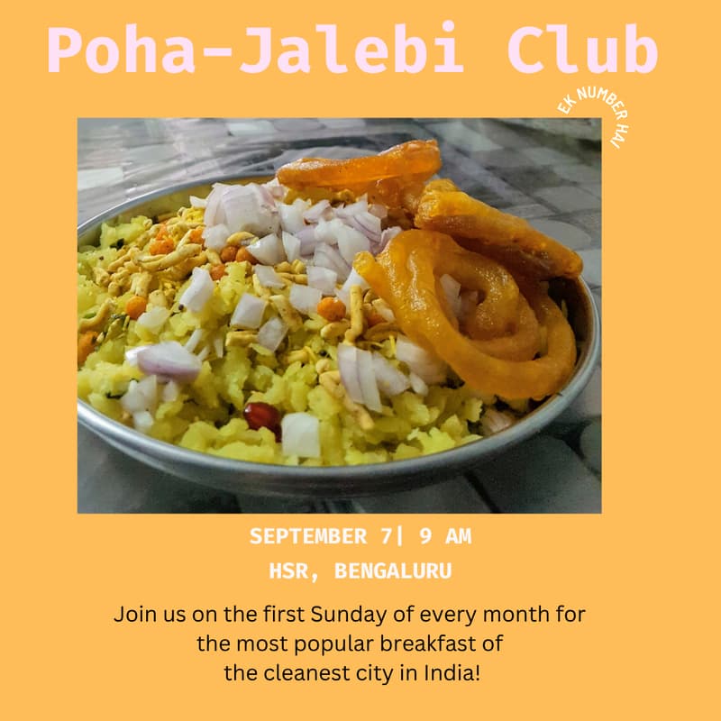 Cover Image for Poha-Jalebi Club by people who take their Sev seriously