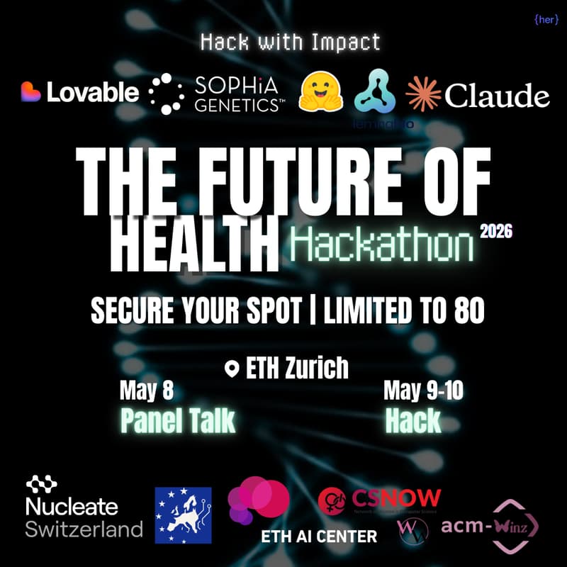 Cover Image for The Future of Health Hackathon