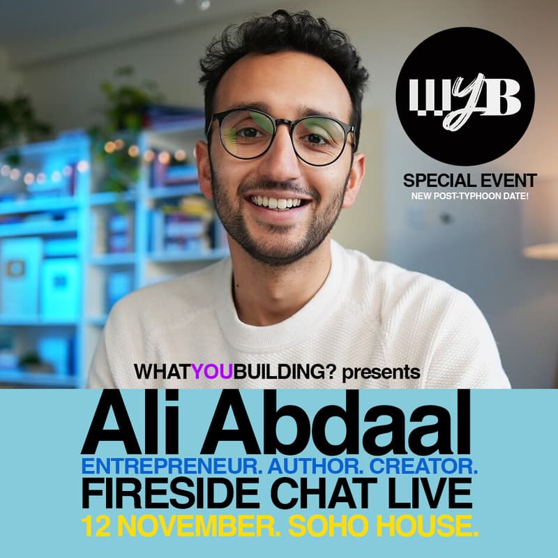 Cover Image for WyB Presents Ali Abdaal Live in Hong Kong