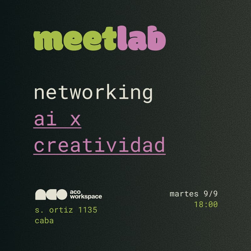 Cover Image for meetlab ai x creatividad