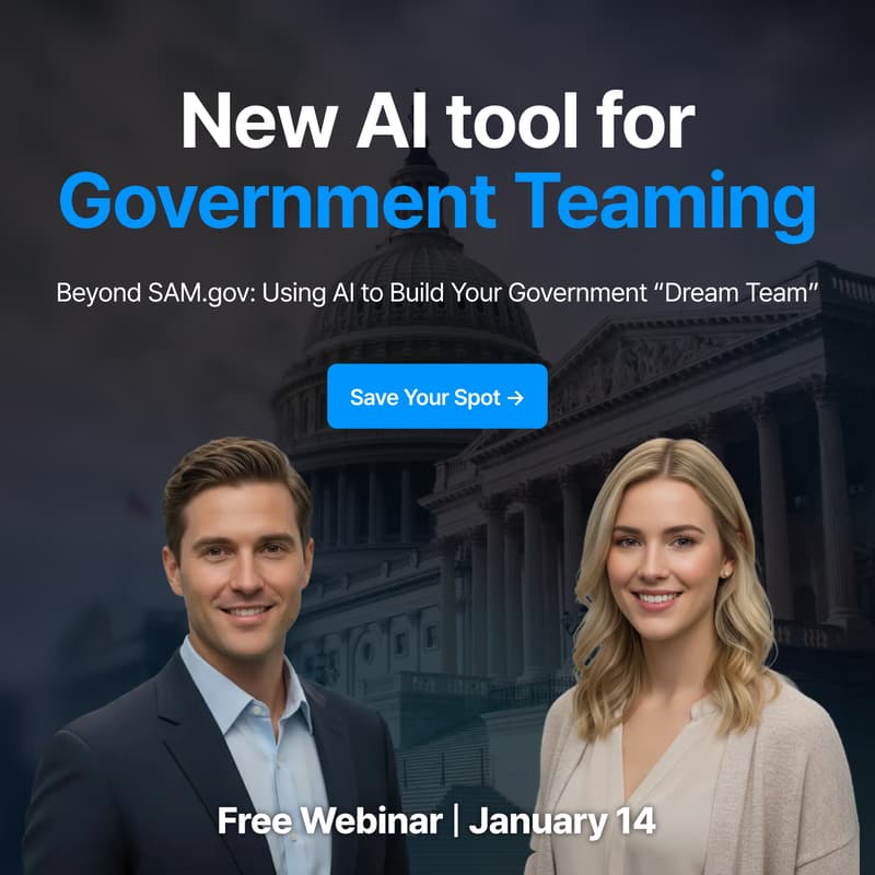 Cover Image for Beyond SAM.gov: Using AI to Build Your Government "Dream Team"