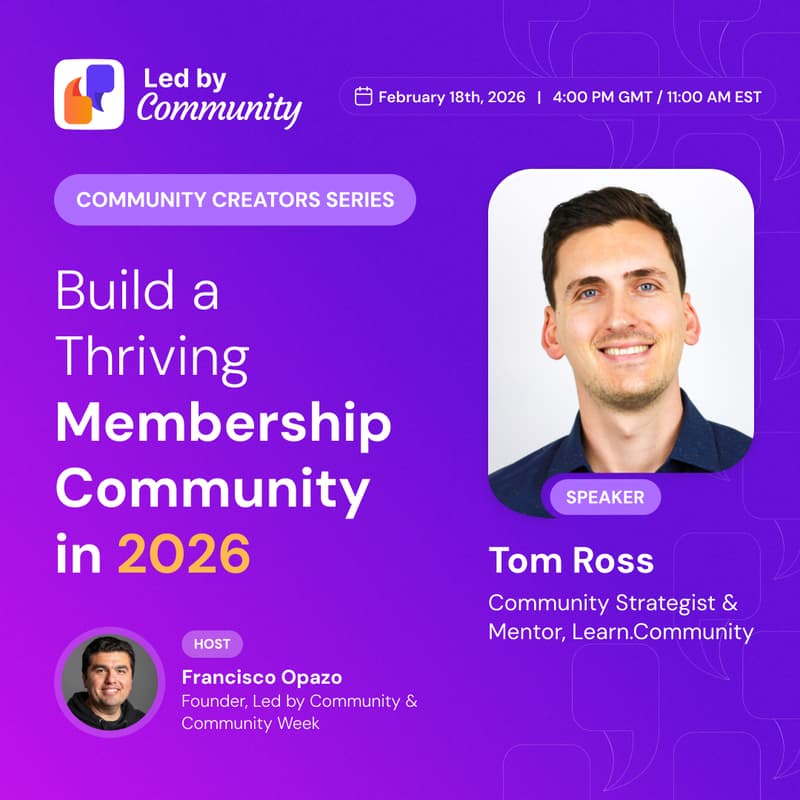 Cover Image for Build a Thriving Membership Community in 2026