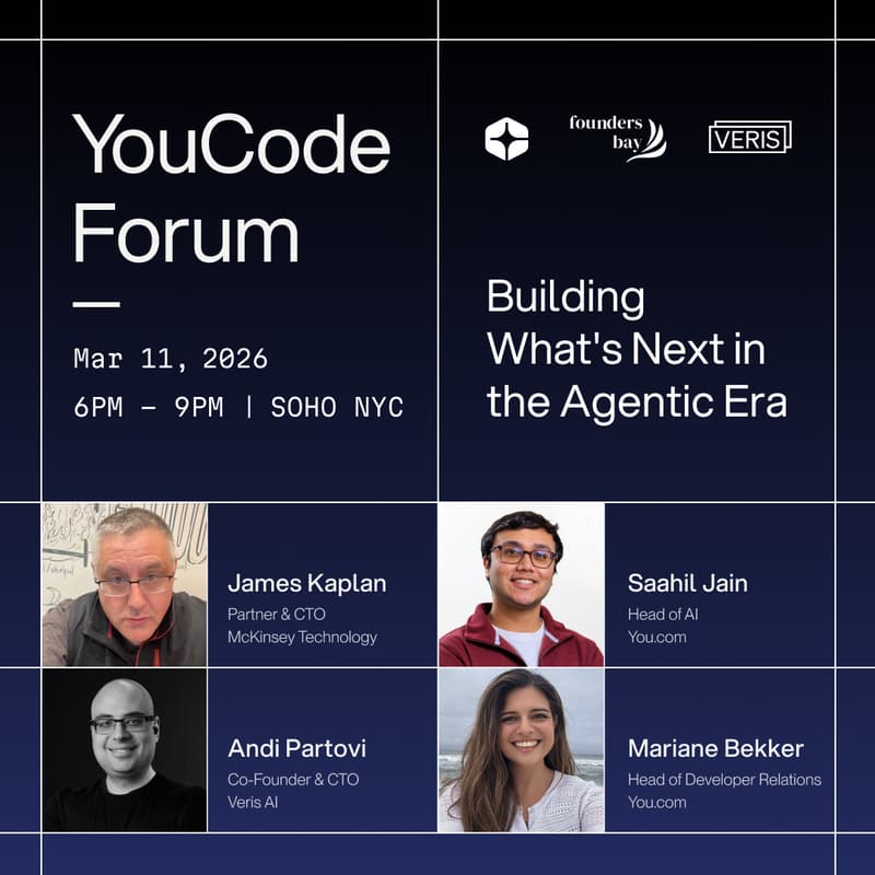 Cover Image for YouCode Forum: Building What's Next in The Agentic Era