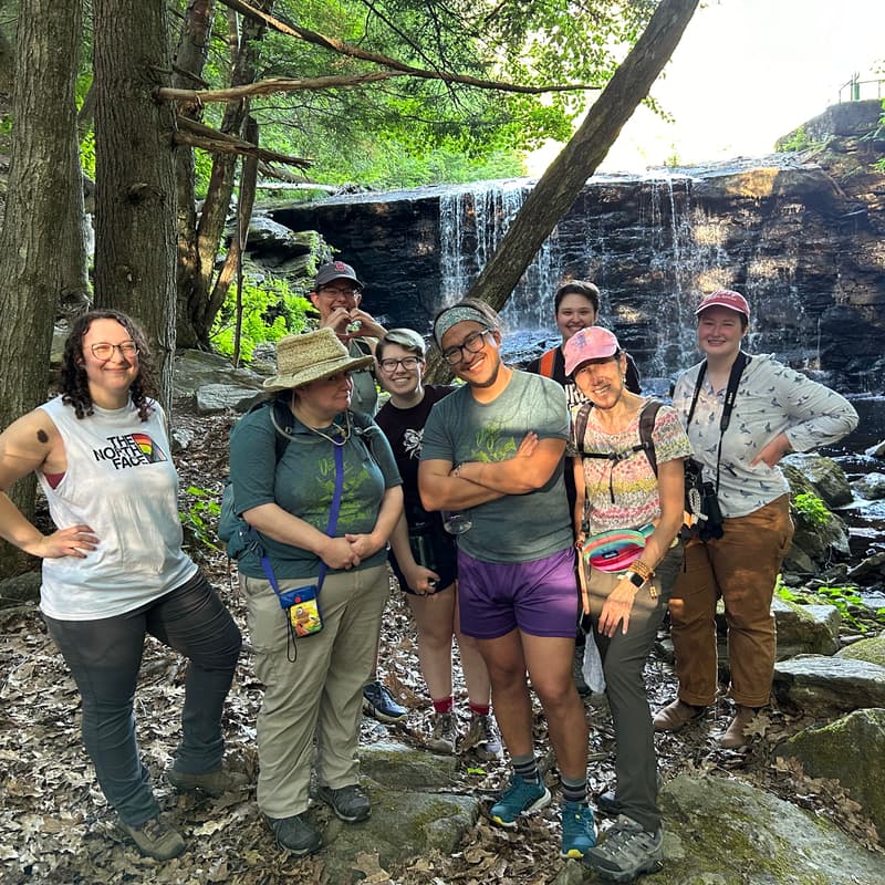 Cover Image for Queer Waterfall Hike with the Reproductive Freedom Fund of NH - White Mountains, New Hampshire
