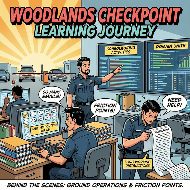 Cover Image for ICA Woodlands Checkpoint