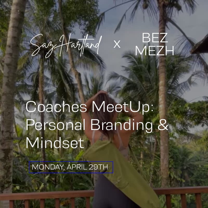 Cover Image for Coaches MeetUp: Personal Branding & Mindset