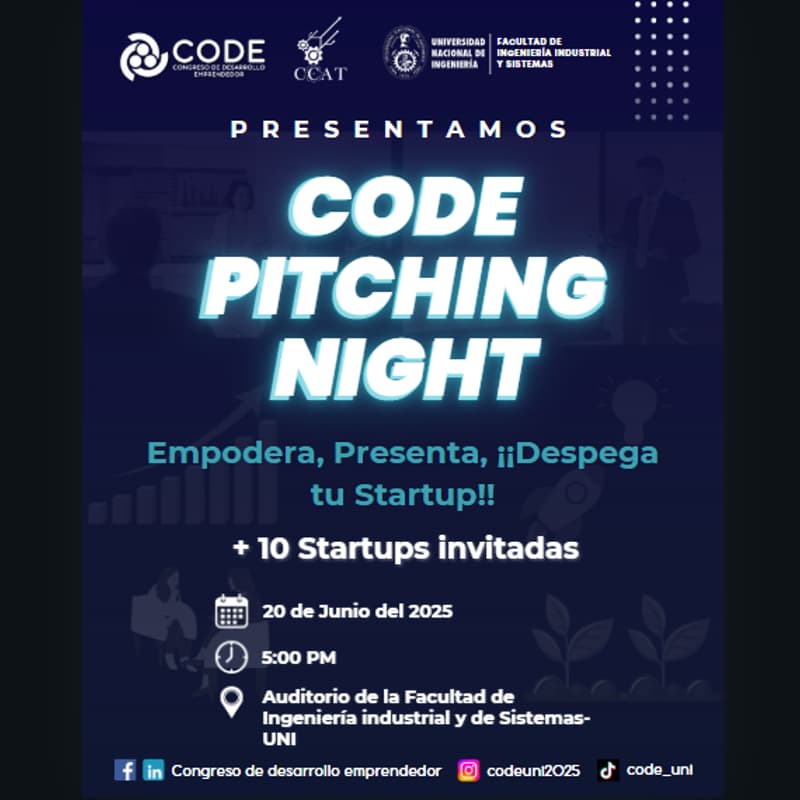 Cover Image for CODE PITCHING NIGHT