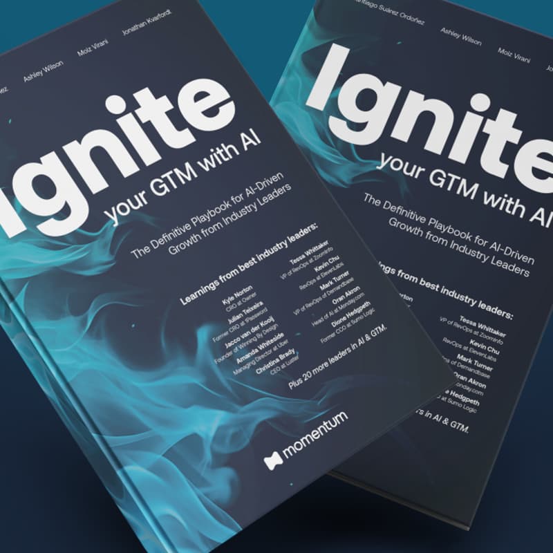 Cover Image for Momentum Book Request Form: Ignite your GTM with AI