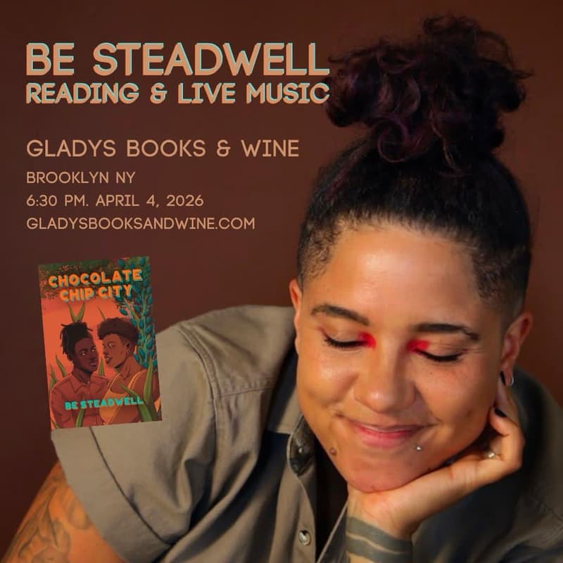 Cover Image for Be Steadwell Reading & Live Music