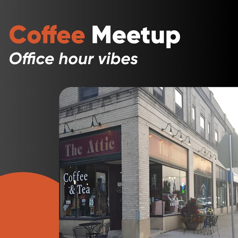 Cover Image for Coffee Meetup @ The Attic Books & Coffee