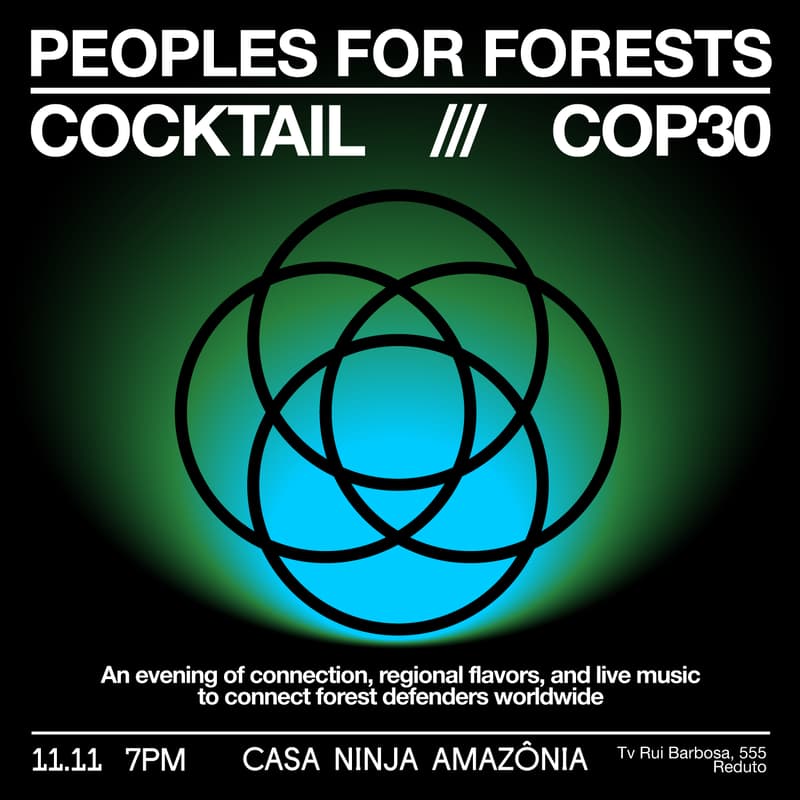 Cover Image for Peoples For Forests Cocktail @ COP30