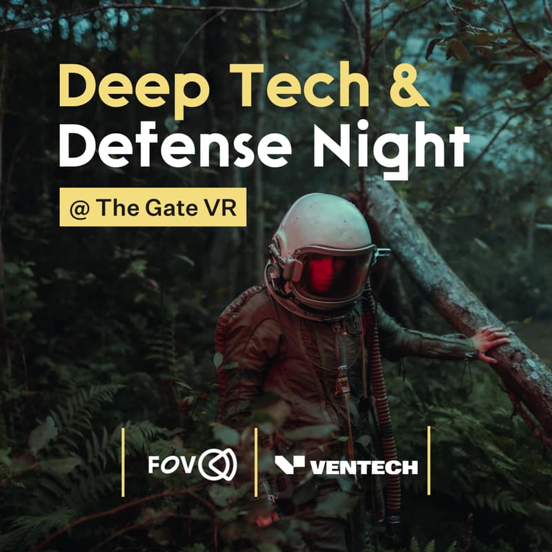Cover Image for Defence Tech & Deep Tech Night @The Gate VR