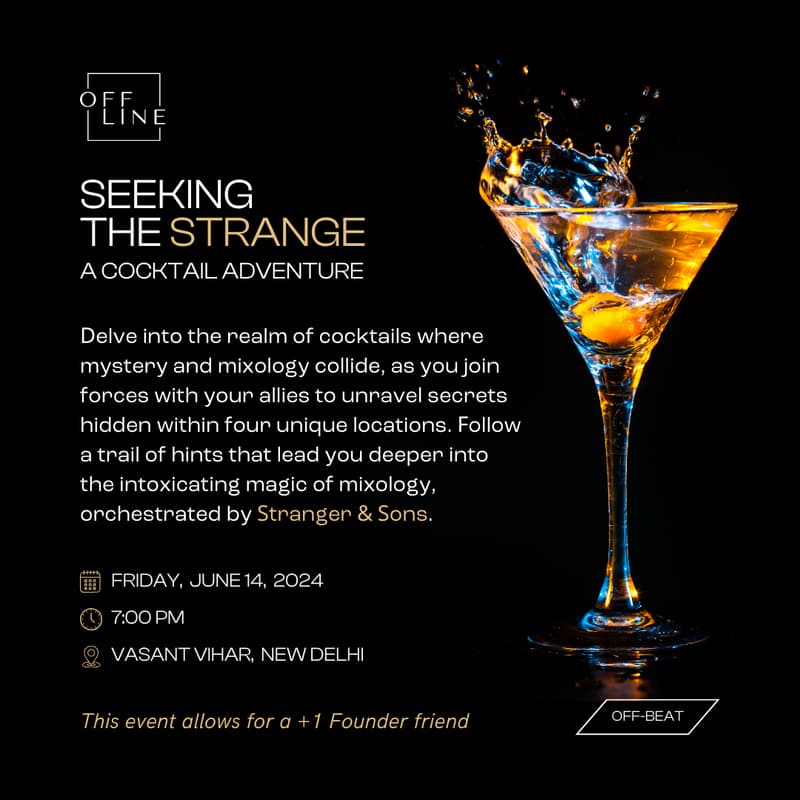 Cover Image for Seeking the Strange: A Cocktail Adventure