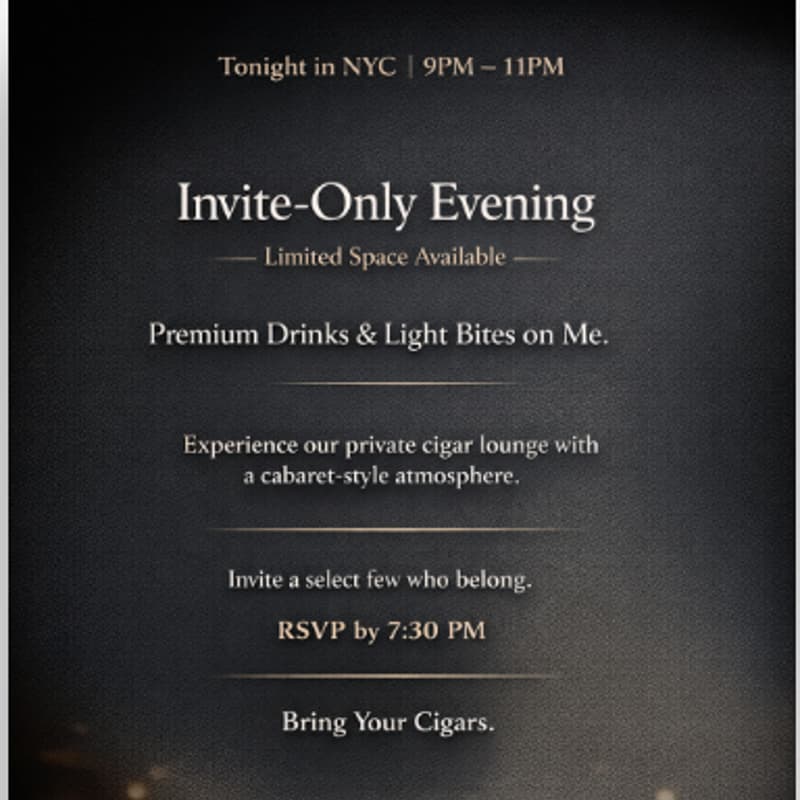 Cover Image for Richie’s Club | Cigars & Networking