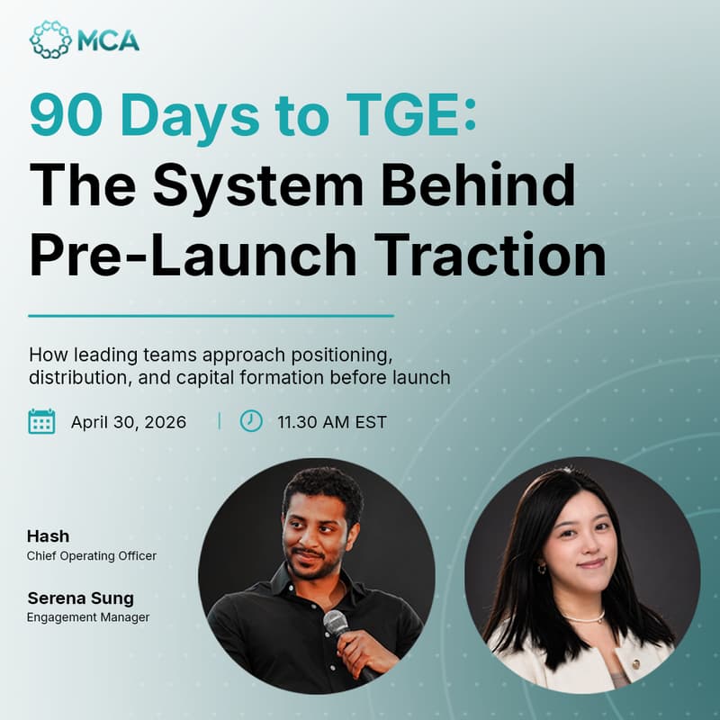 Cover Image for 90 Days to TGE: The System Behind Pre-Launch Traction