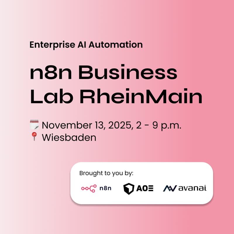 Cover Image for n8n Business Lab: Rhein-Main