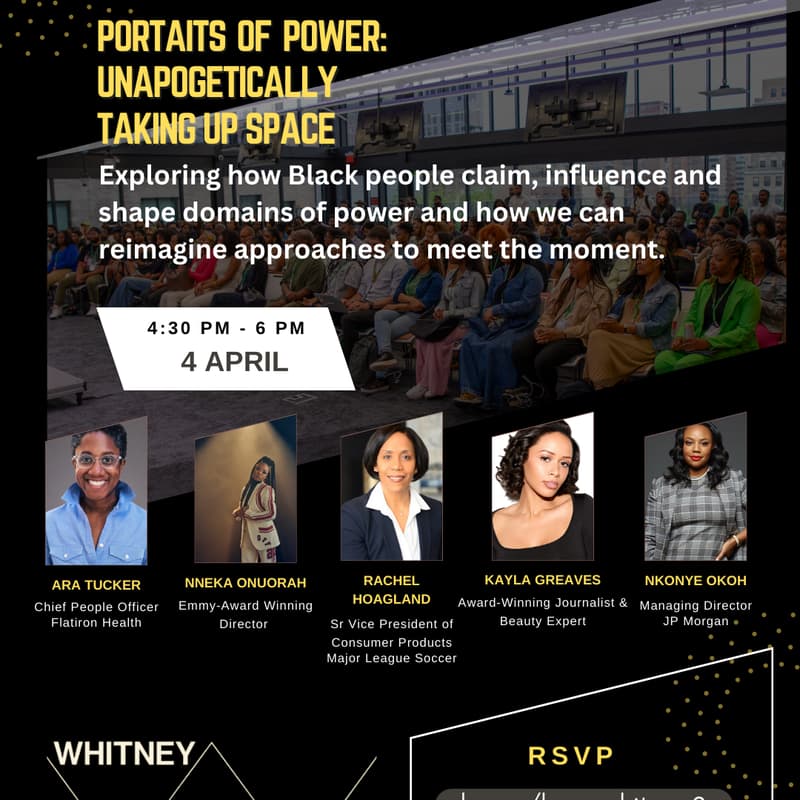 Cover Image for Portraits of Power: Unapologetically taking up space