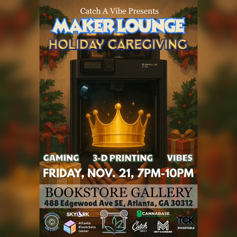 Cover Image for Catching a Vibe — Maker Lounge: Holiday Caregiving