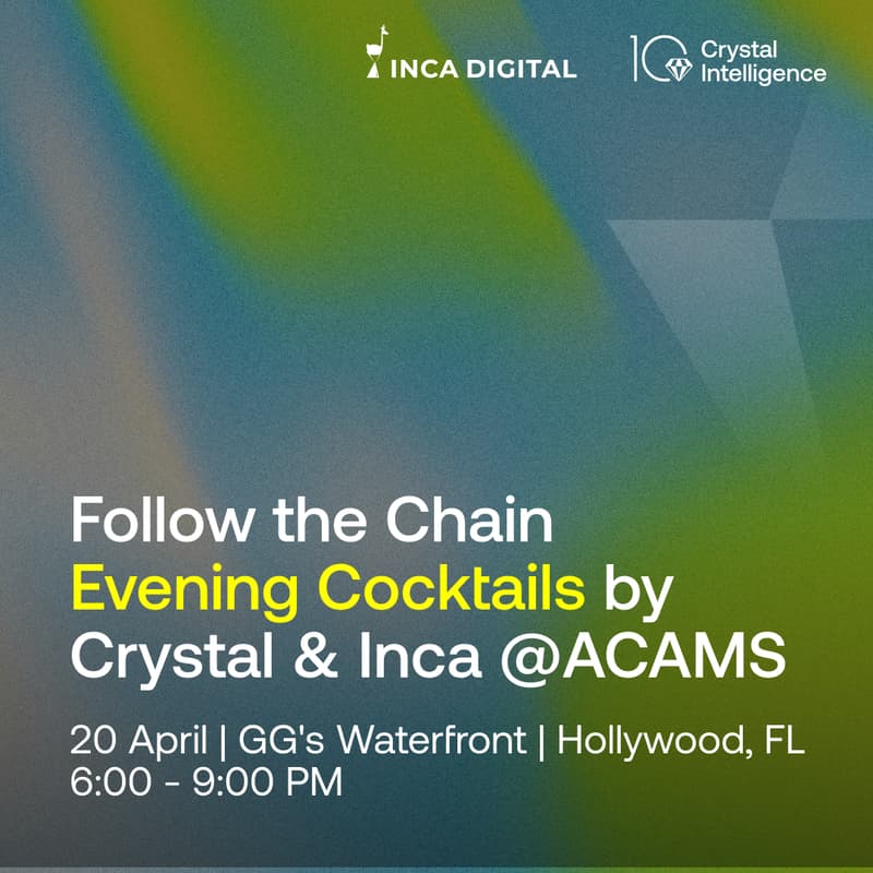 Cover Image for Follow the Chain. Evening Cocktails by Crystal & Inca