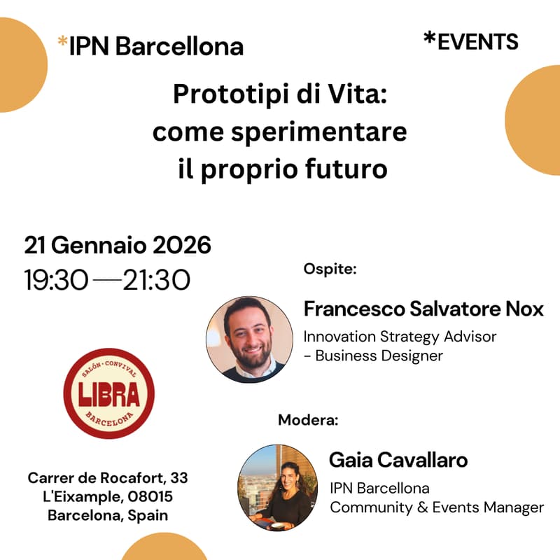 Cover Image for IPN Barcellona: I prototipi di vita con Francesco Salvatore Nox