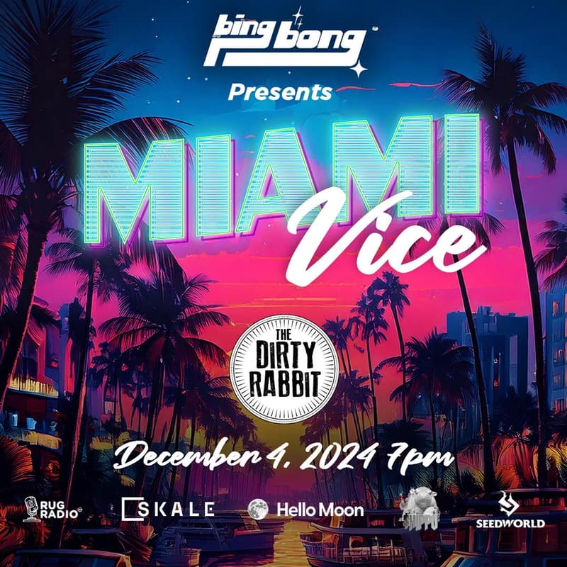Cover Image for Bing Bong x $HIPPO: Miami Vice Edition