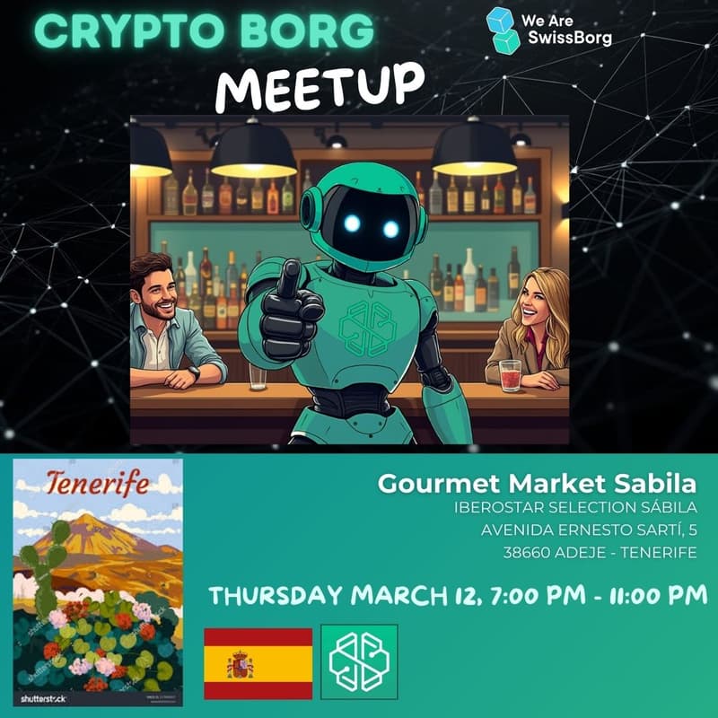 Cover Image for 🌴 Crypto Borg Meetup in Tenerife !