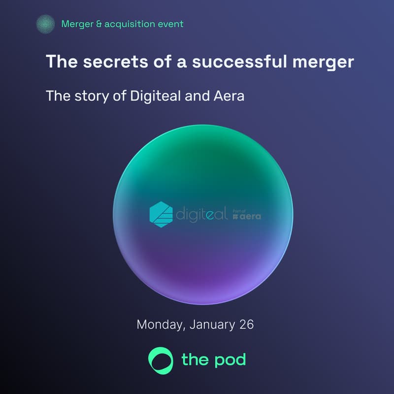 Cover Image for M&A- How Digiteal and Aera created synergy across markets and technologies