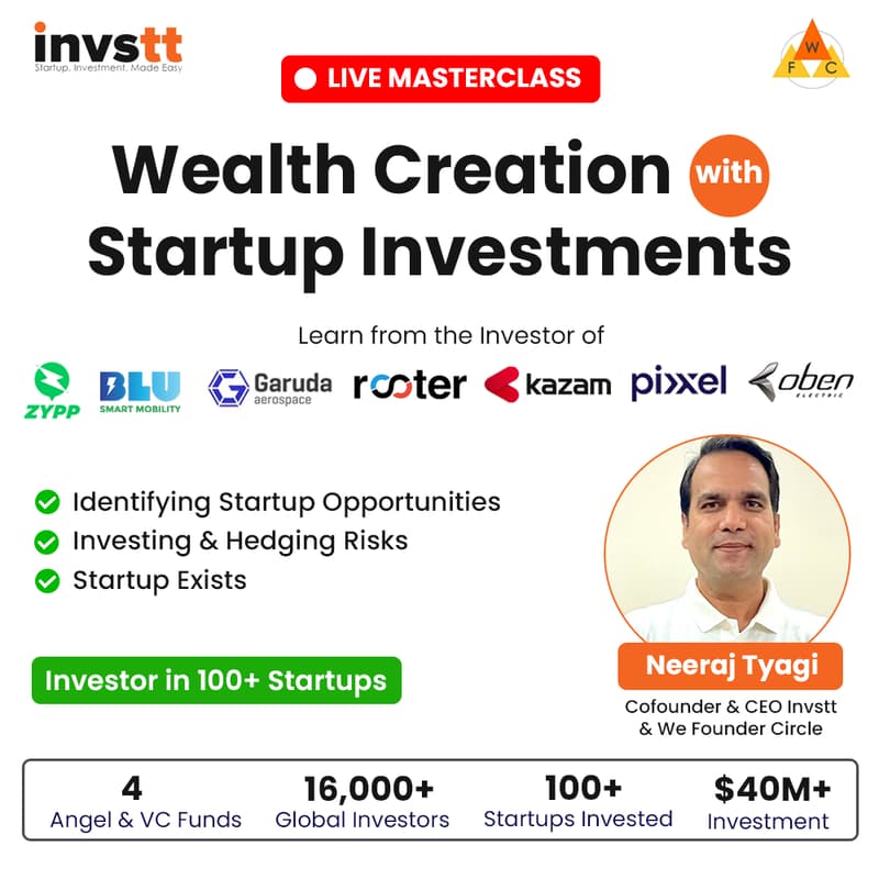 Cover Image for Wealth Creation with Startup Investment