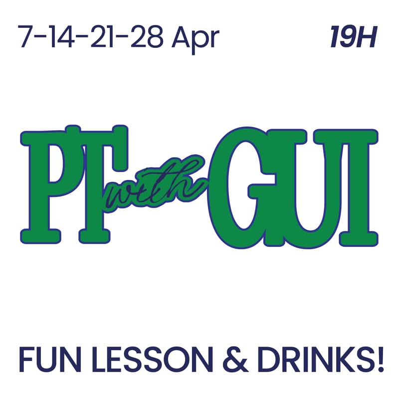 Cover Image for PT WITH GUI - Portuguese Lessons