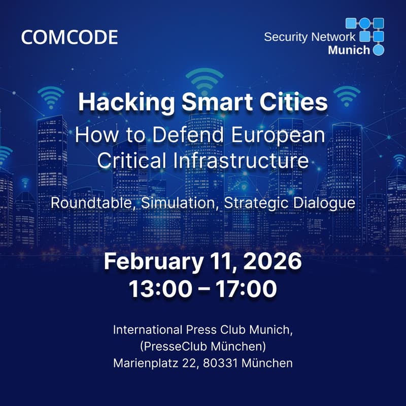 Cover Image for Hacking Smart Cities - How to Defend European Critical Infrastructure