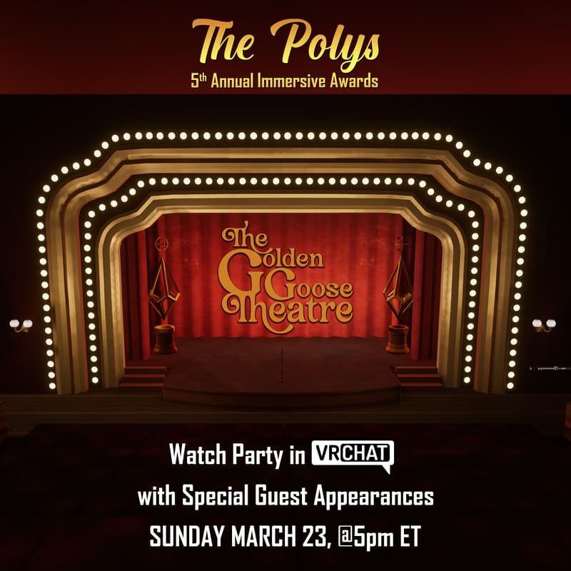 Cover Image for The Polys VRChat Watch Party at The Golden Goose Theater