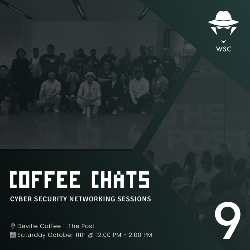 Cover Image for White-Hat Security Community - Monthly Coffee Chat (#9)