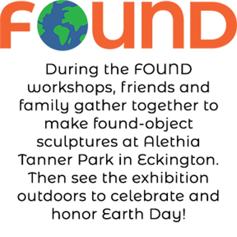 Cover Image for Found DC found-object sculpture workshop and exhibit