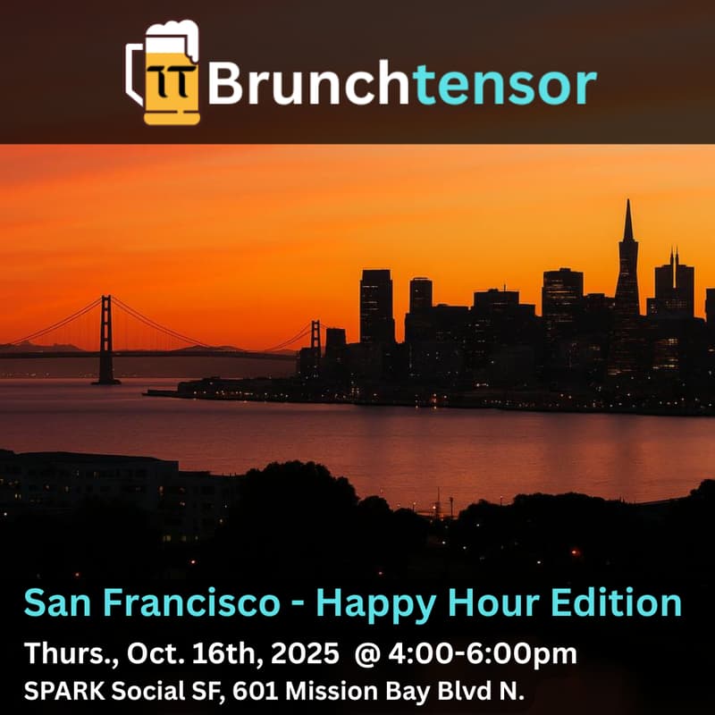 Cover Image for Brunchtensor SF: Happy Hour Edition