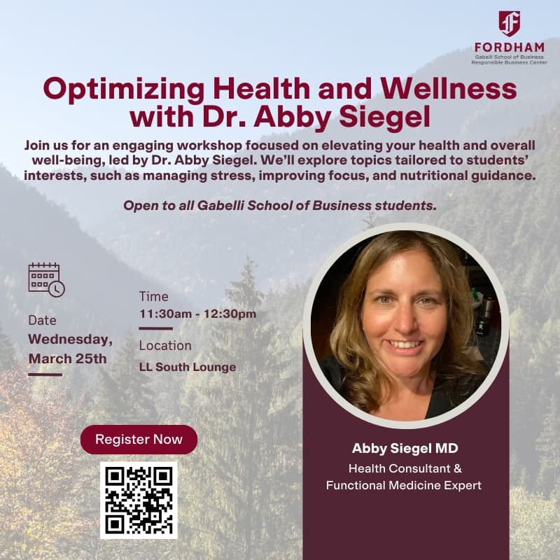 Cover Image for Optimizing Health and Wellness with Dr. Abby Siegel