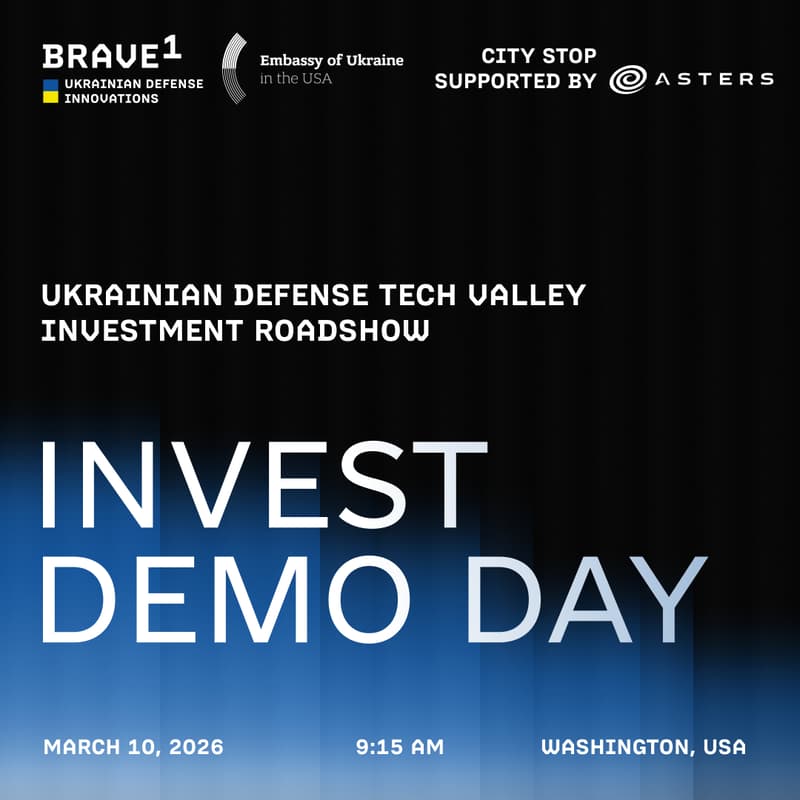 Cover Image for Brave1 Invest Demo Day Washington (Arlington)