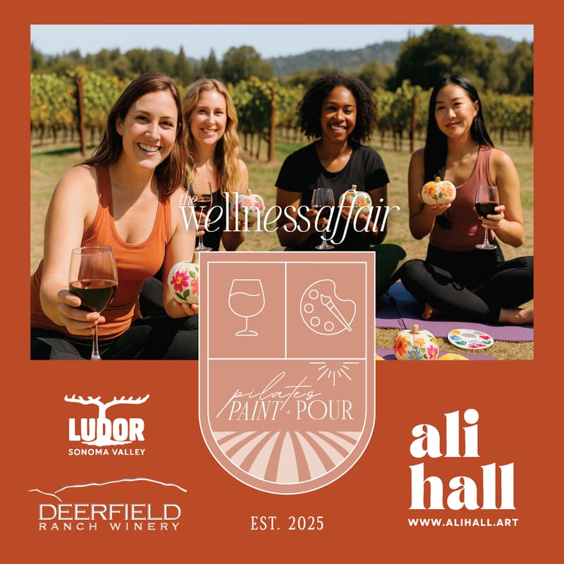 Cover Image for Pilates, Paint and Pour in Sonoma