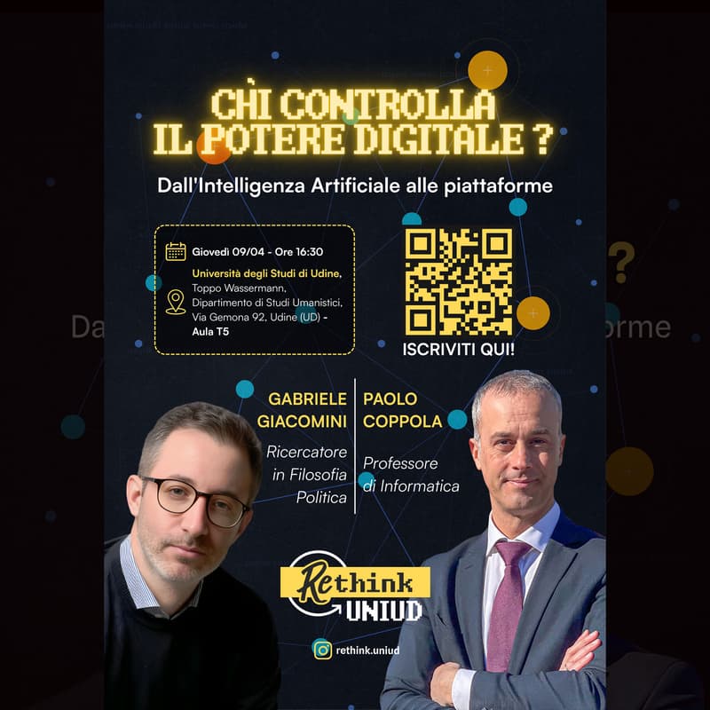 Cover Image for Chi controlla il potere digitale? Dall'Intelligenza Artificiale alle piattaforme